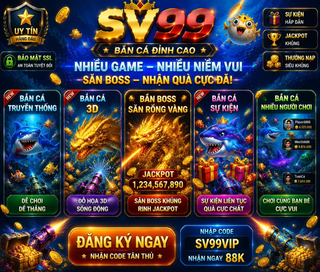 Trải Nghiệm Game Bắn Cá Online Hấp Dẫn, Nạp Rút Nhanh 24/7
