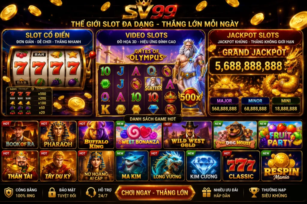 Slot Ai Cập với hình ảnh Pharaoh và kho báu cổ đại hấp dẫn