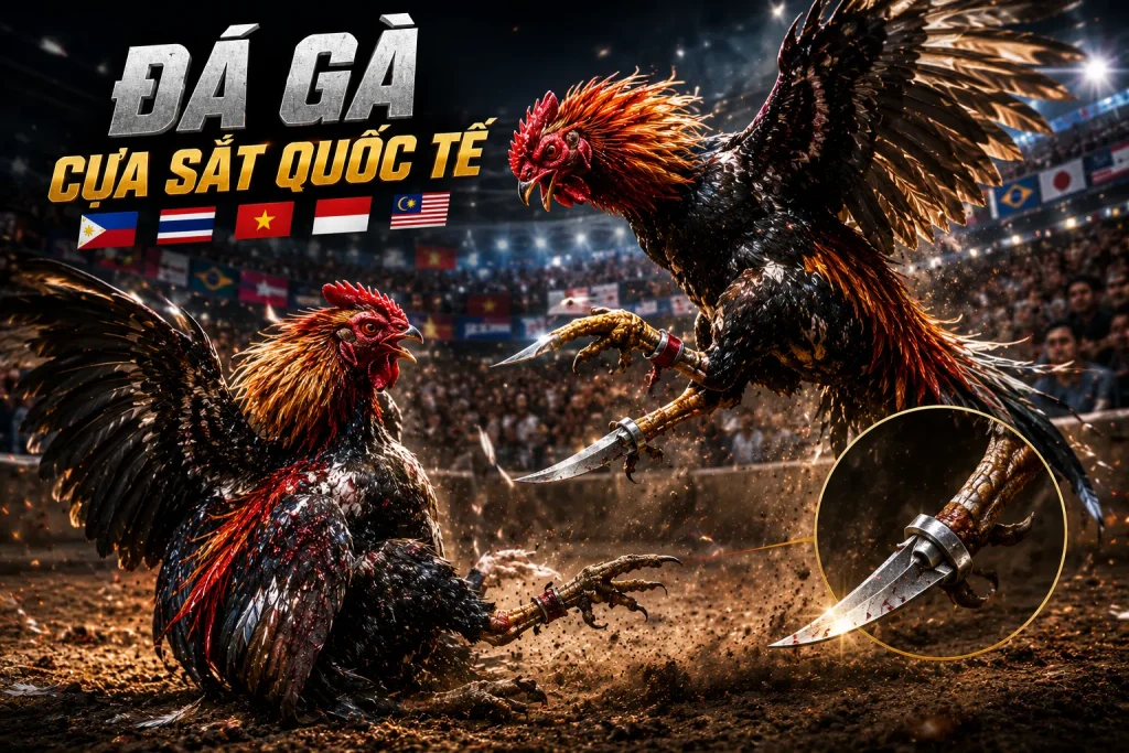 Đá gà cựa sắt quốc tế