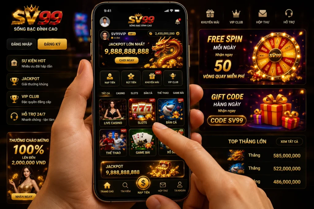 Thiết kế casino online hiện đại