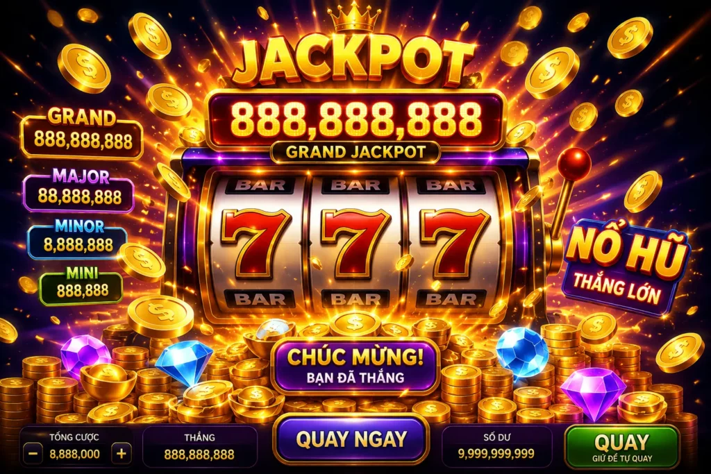 Slot đổi thưởng hấp dẫn với jackpot lớn tại SV99