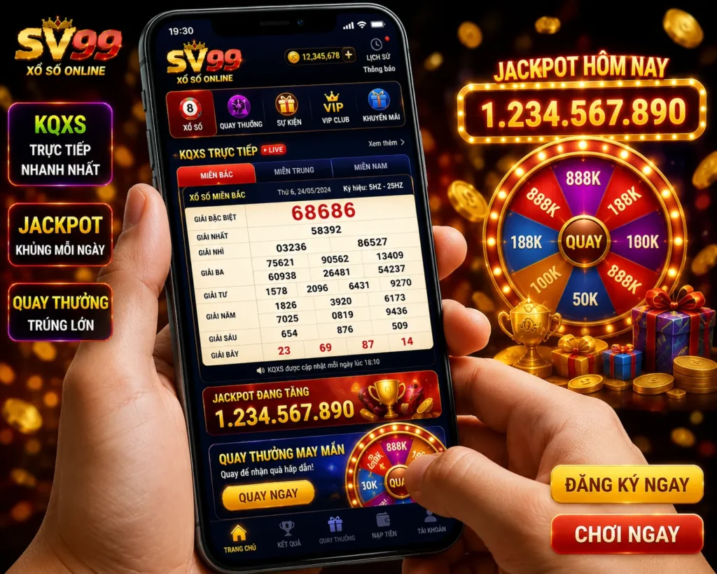 Giúp người chơi tham gia và theo dõi kết quả trực tiếp mọi lúc mọi nơi.