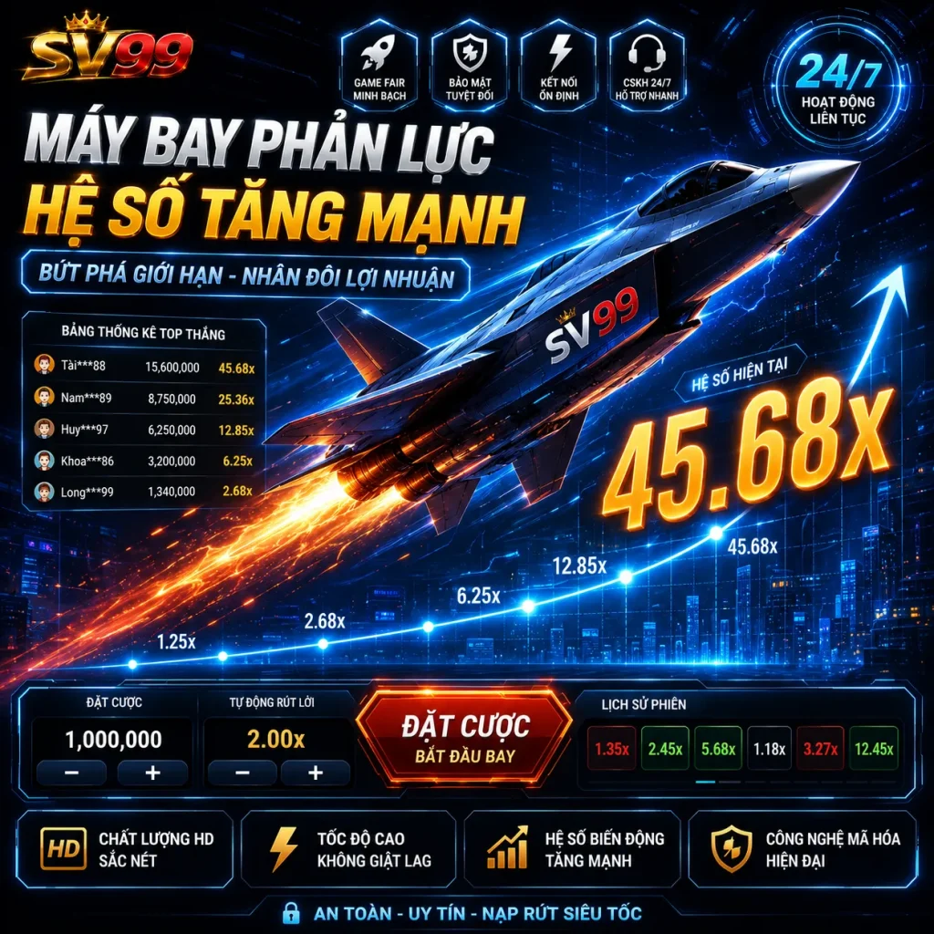 JetX gây ấn tượng với thiết kế tên lửa hiện đại và hiệu ứng hình ảnh nổi bật.